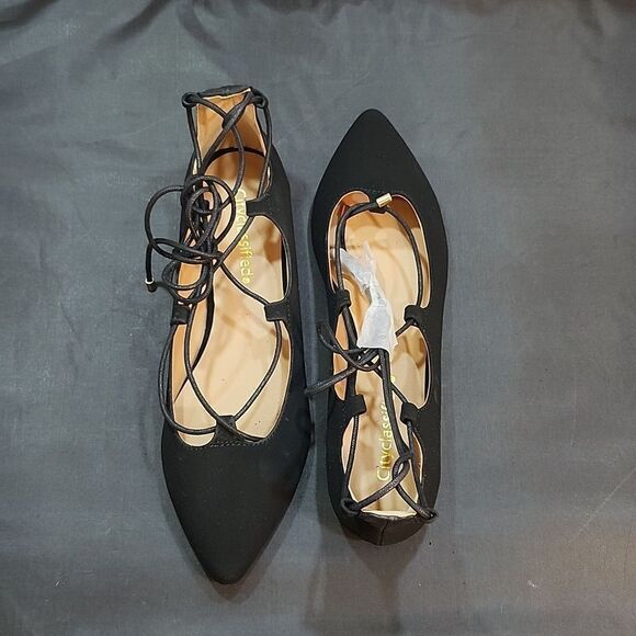 BRAND NEW CITYCLASSIFIED HEAT-S WOMEN"S POINTED TOE FAUX SUEDE FLAT SHOE - Picture 11 of 15